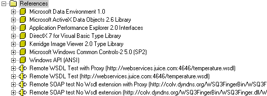 COM browser for References